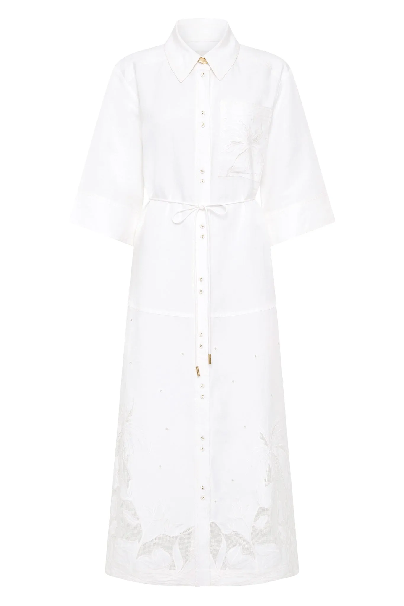 Agua Embroidered Shirt Dress sold by Aje product image thumbnail 2