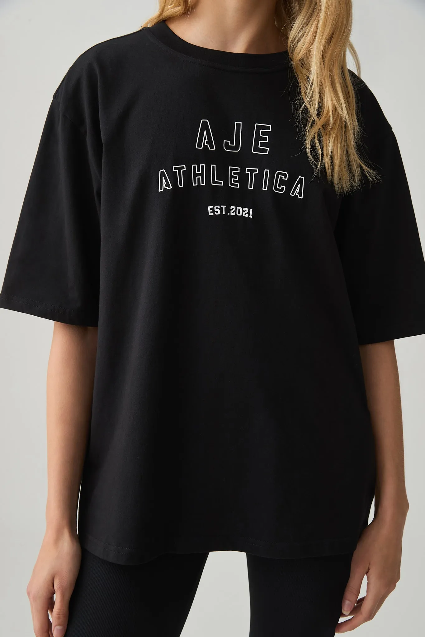 Retro AA Logo Tee 102 sold by Aje product image thumbnail 4