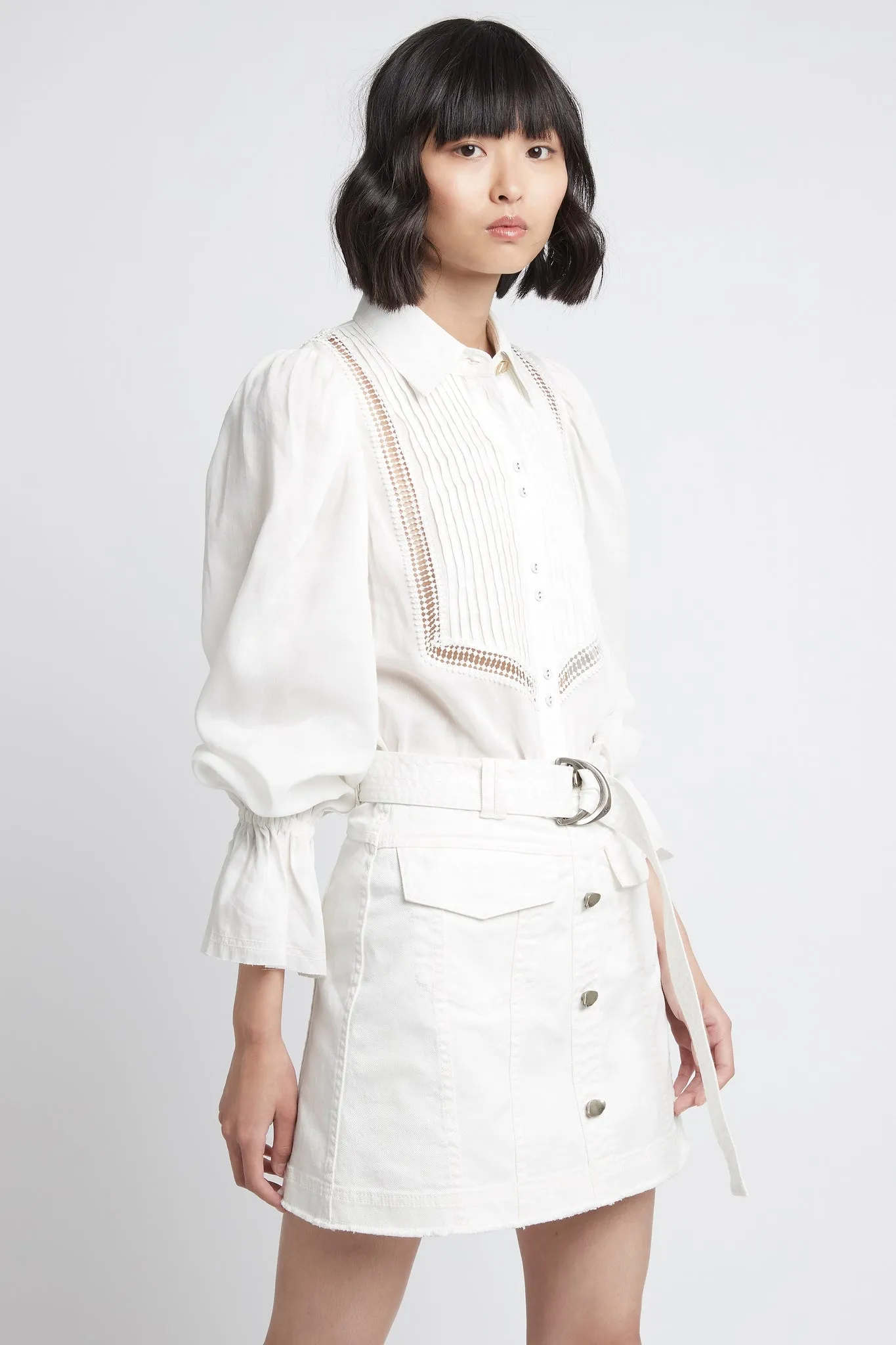 Arlow Denim Mini Skirt sold by Aje product image thumbnail 4