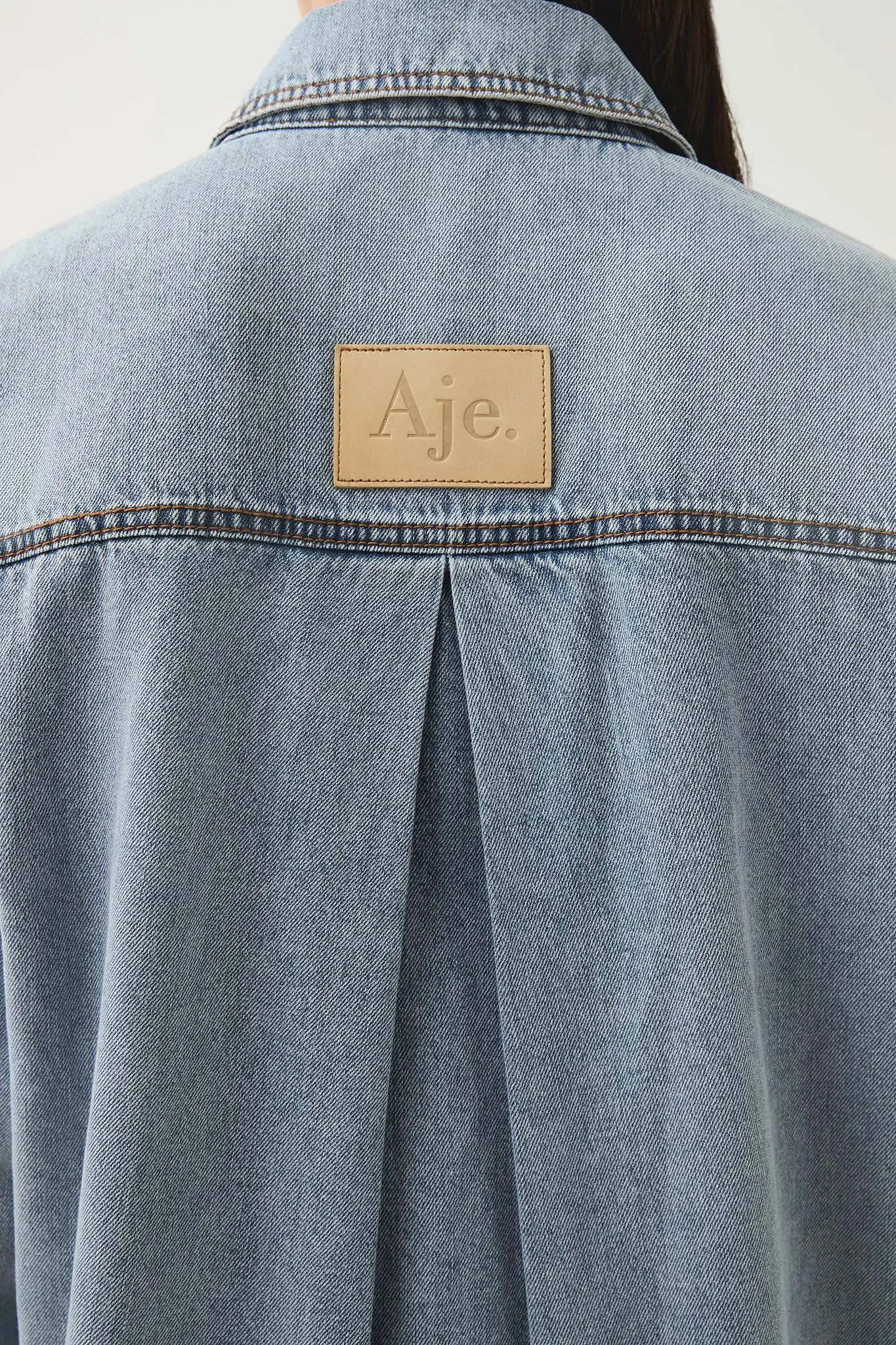 Corie Longline Denim Shirt sold by Aje product image thumbnail 4