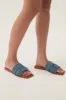 Rita Denim Logo Slide sold by Aje