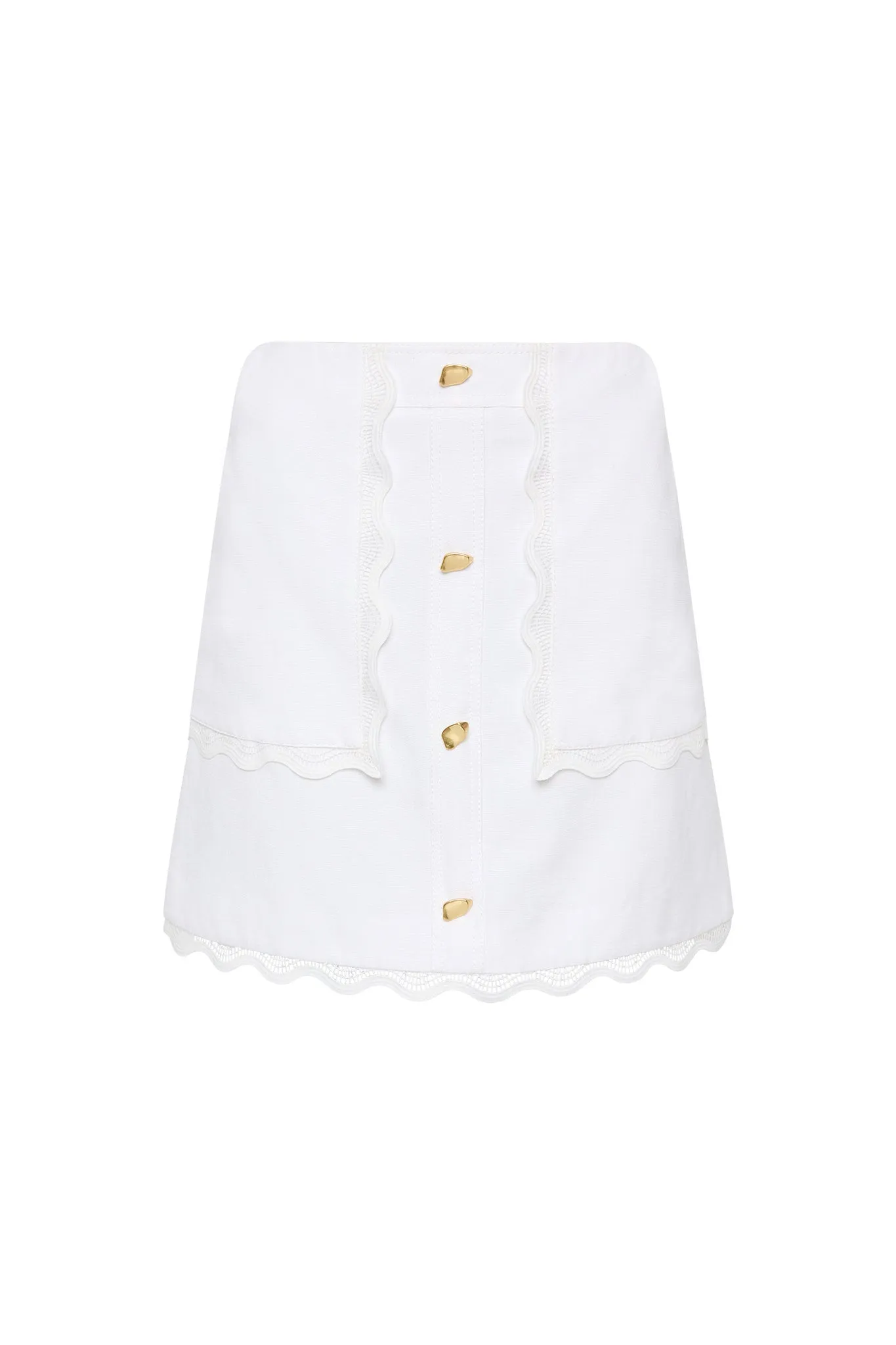 Reva Wave Trim Skirt sold by Aje product image thumbnail 2