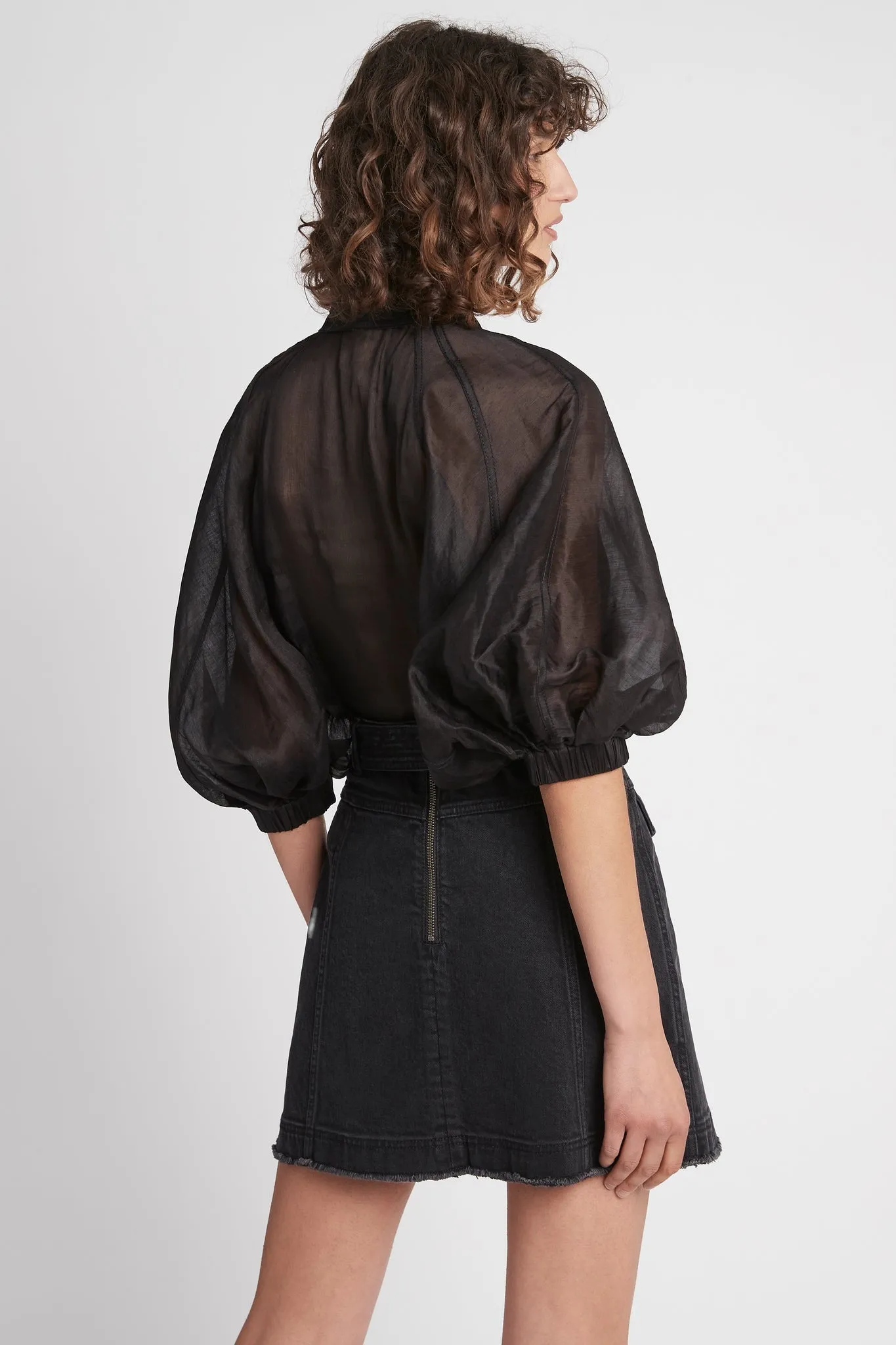 Arlow Denim Mini Skirt sold by Aje product image thumbnail 5