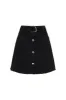 Arlow Denim Mini Skirt sold by Aje