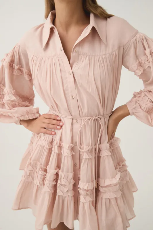 Pastiche Tiered Mini Dress sold by Aje