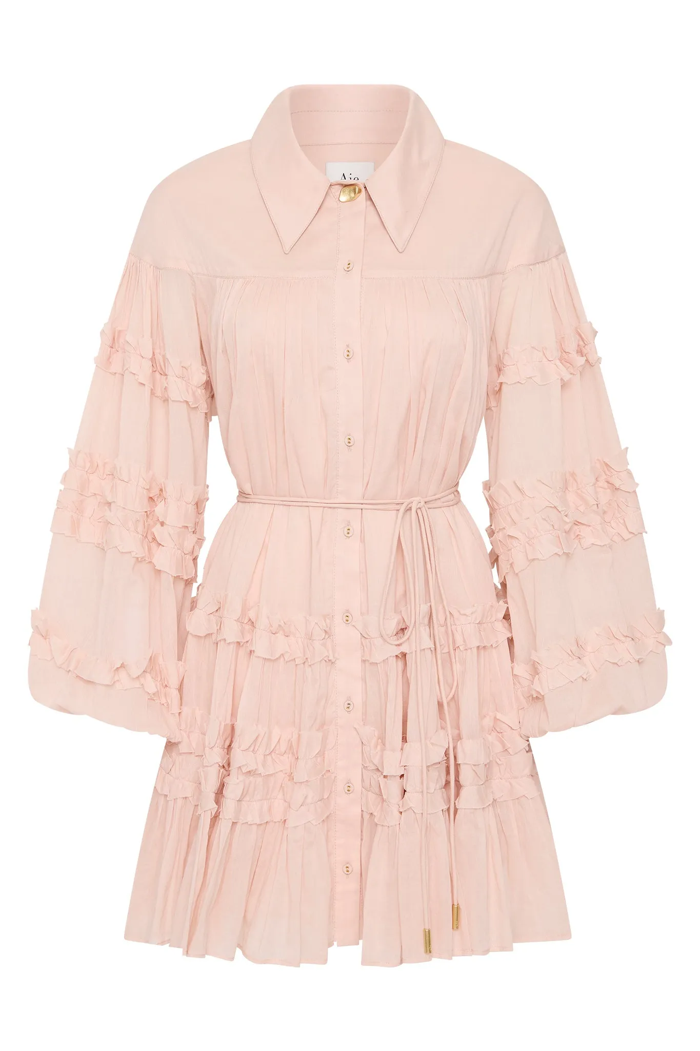 Pastiche Tiered Mini Dress sold by Aje product image thumbnail 2