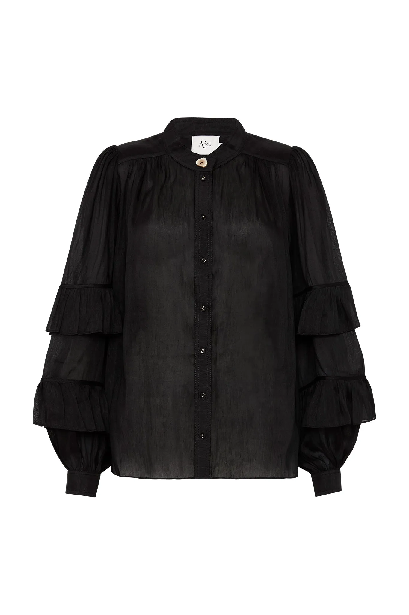 Faith Ruffle Blouse sold by Aje product image thumbnail 2