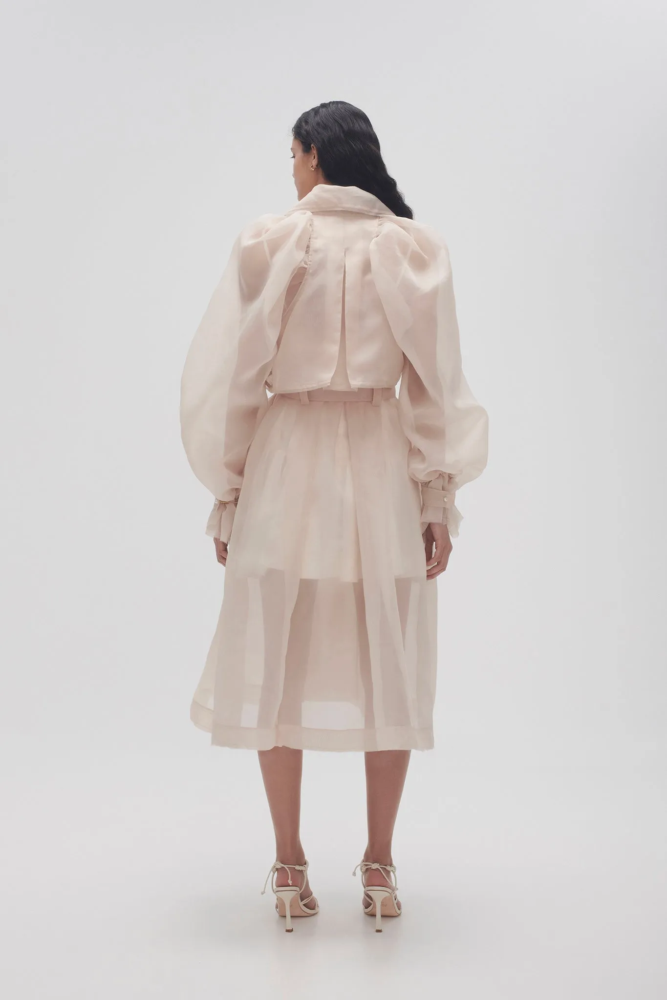 Roxanne Organza Trench Coat sold by Aje product image thumbnail 5
