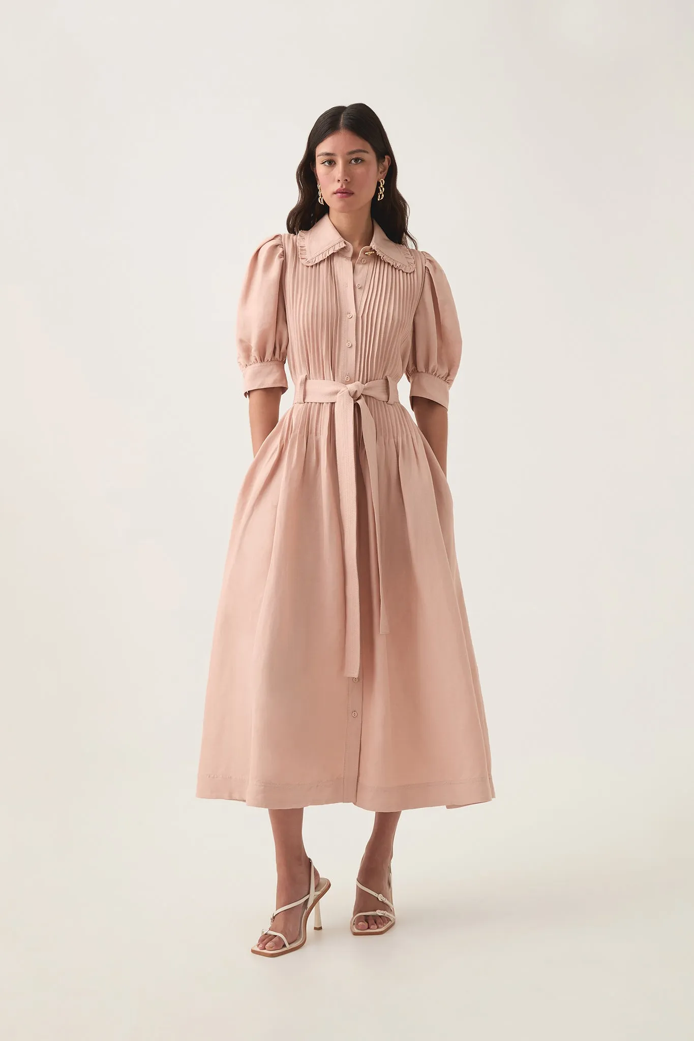 Madeleine Belted Midi Dress sold by Aje product image thumbnail 3