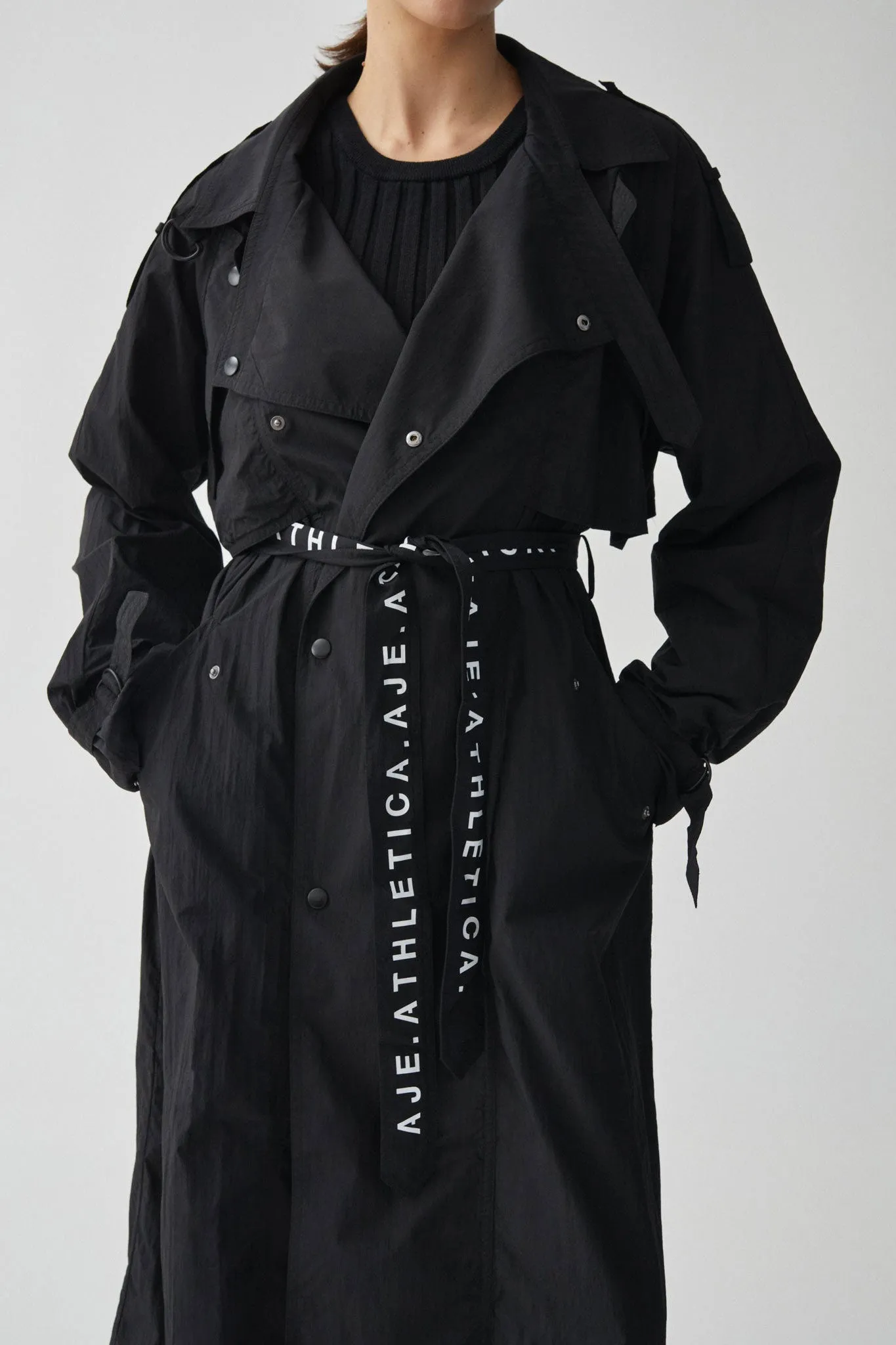 Longline Belted Trench 703 sold by Aje product image thumbnail 4
