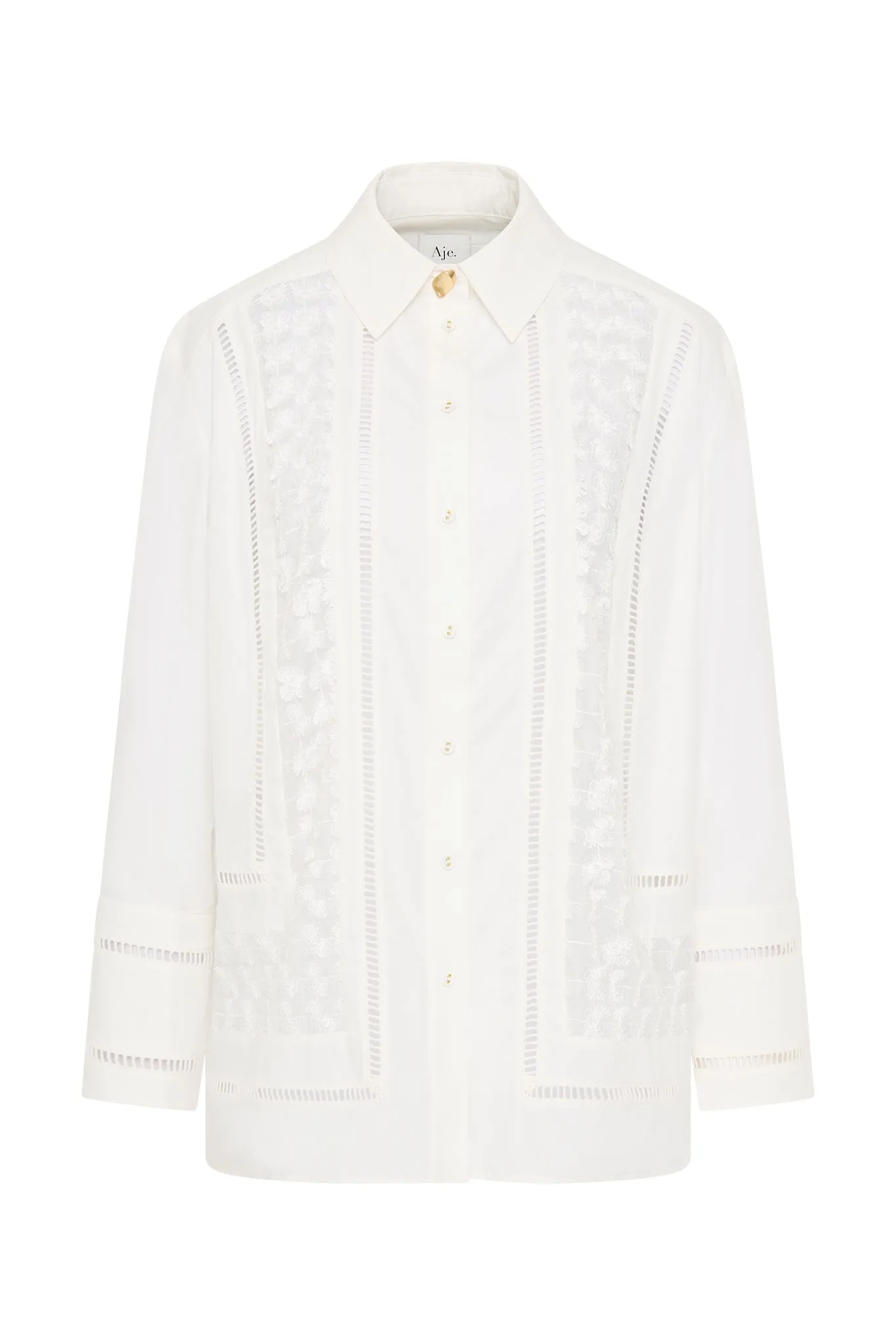 Alice Daisy Lace Shirt sold by Aje product image thumbnail 2