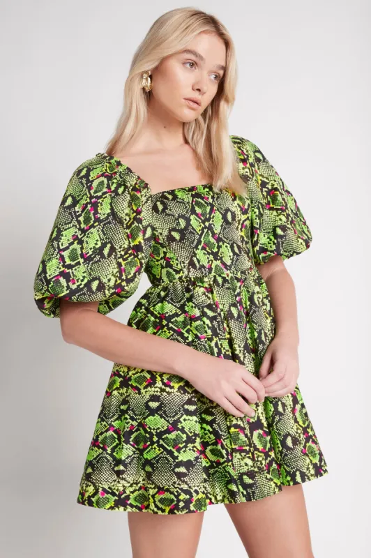 Serpentine Corset Mini Dress sold by Aje