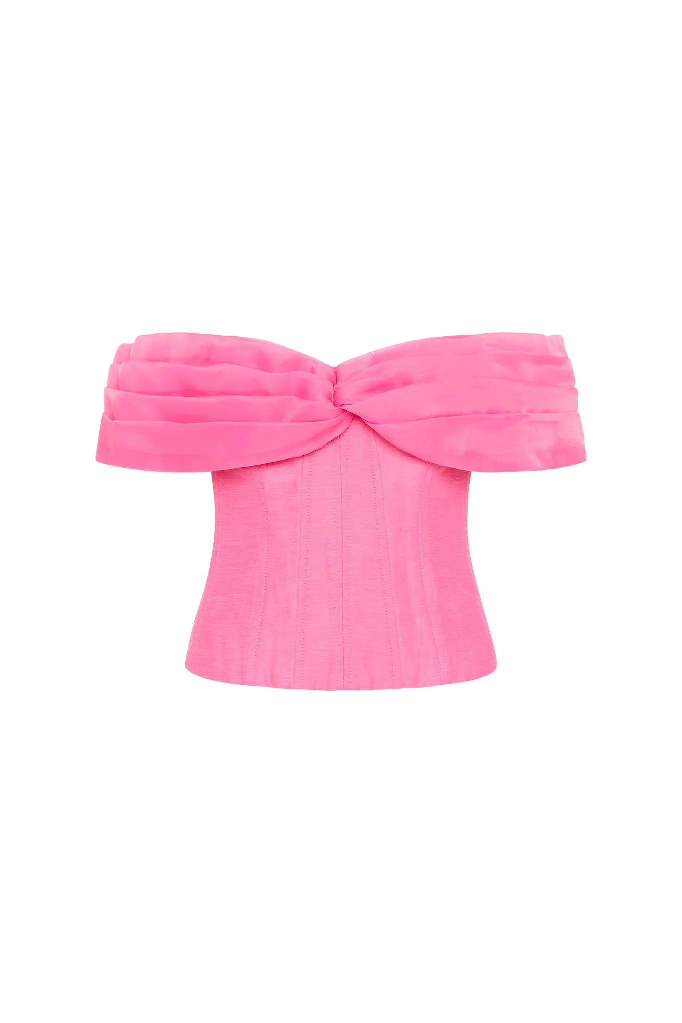 Cordelia Corseted Crop Top sold by Aje product image thumbnail 2