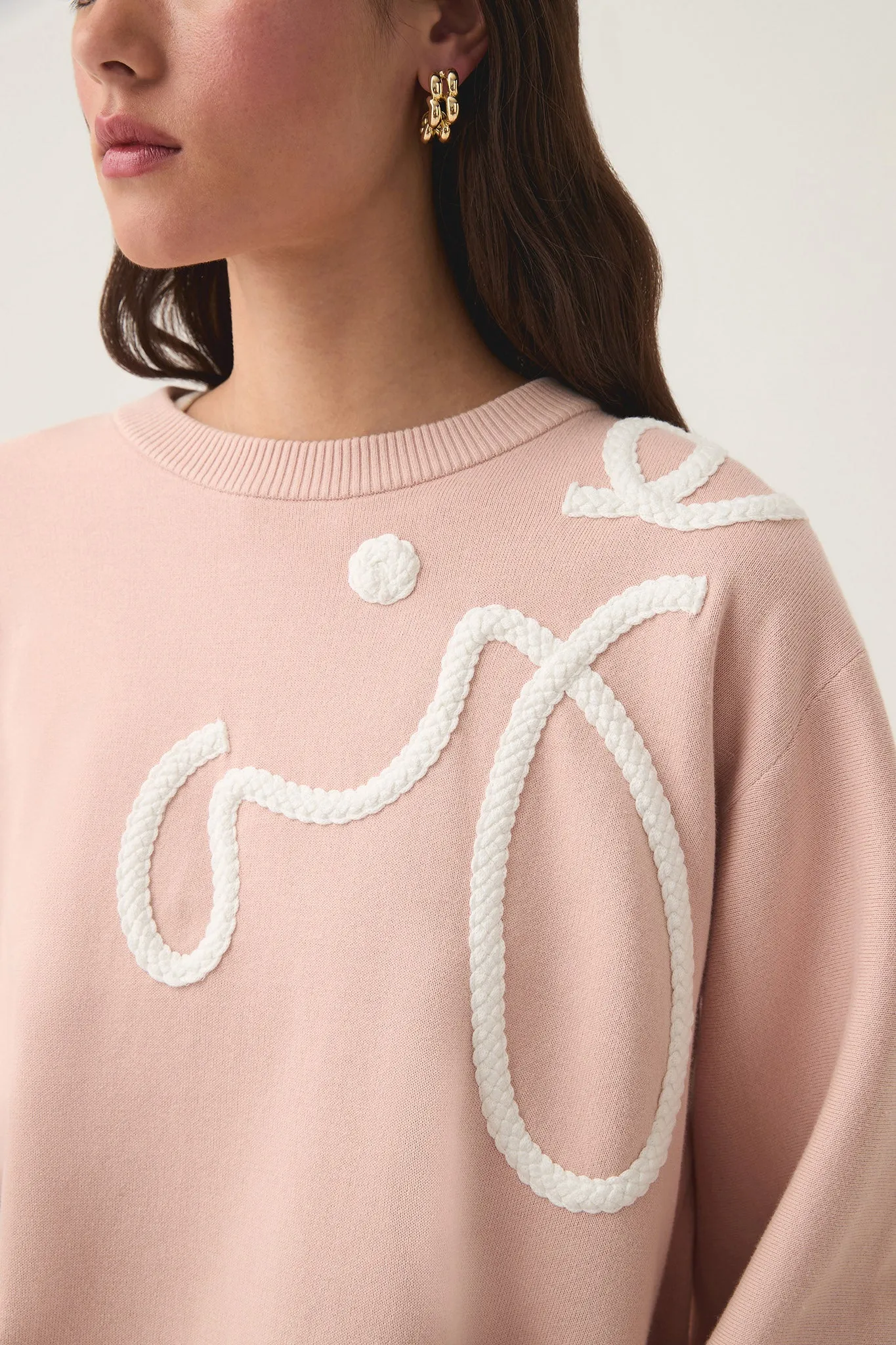Symbol Calligraphy Knit Jumper sold by Aje product image thumbnail 3