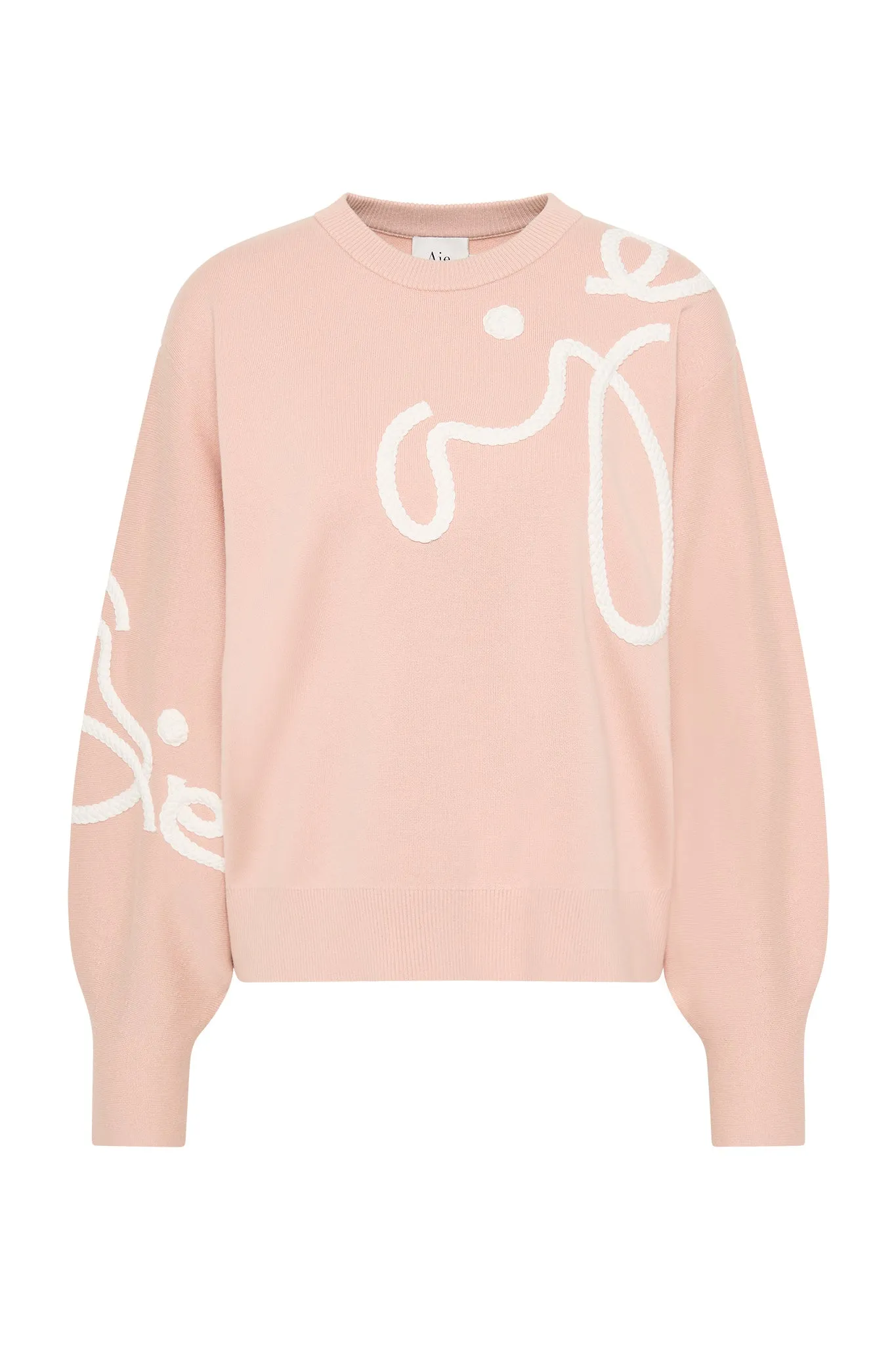 Symbol Calligraphy Knit Jumper sold by Aje product image thumbnail 2