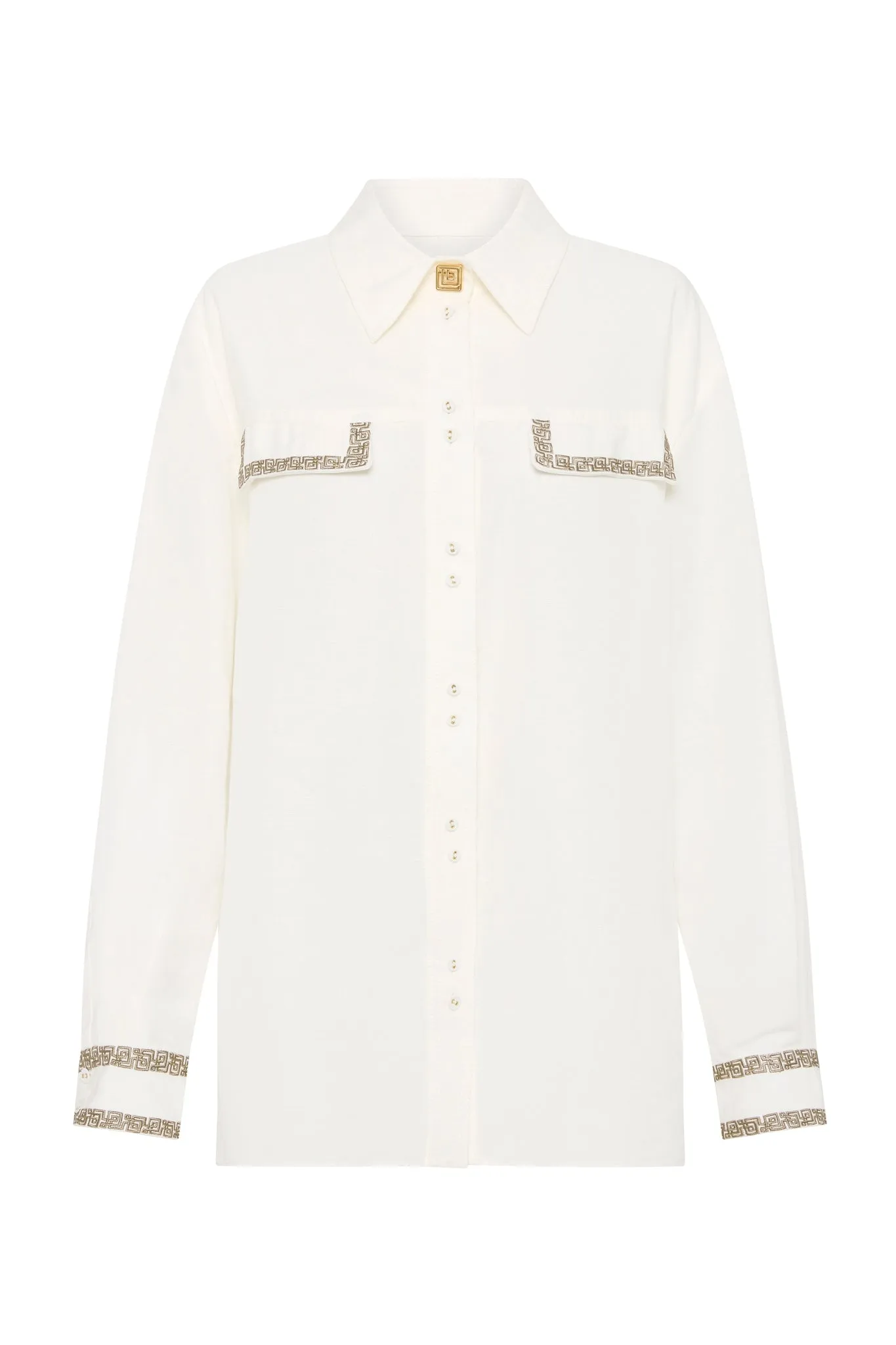 Senses Embroidered Shirt sold by Aje product image thumbnail 2