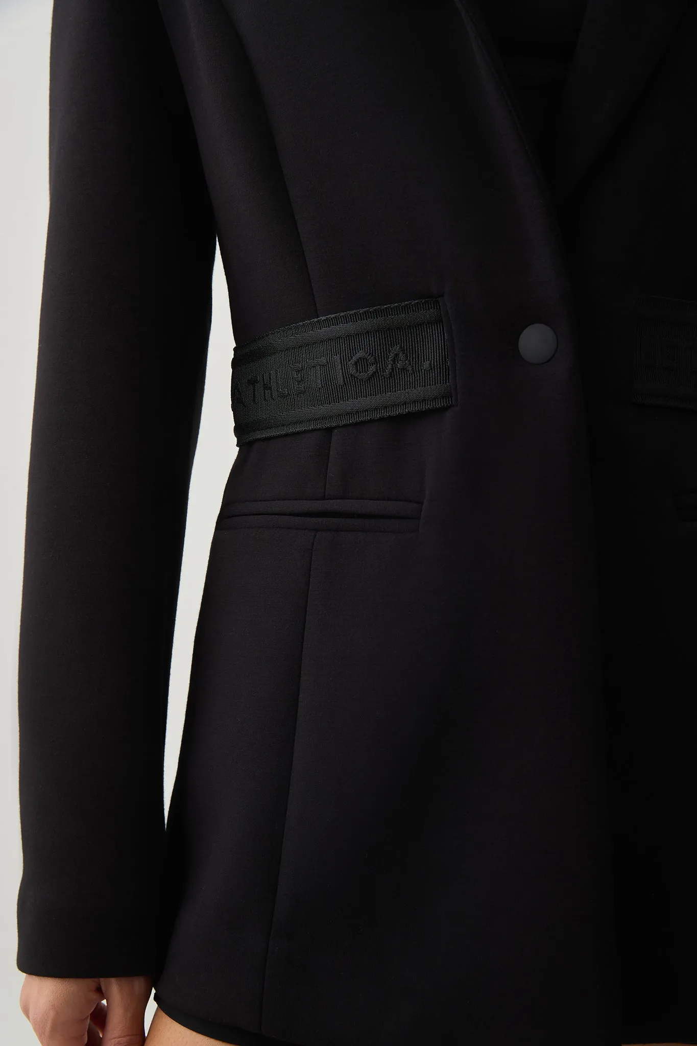 Belted Logo Tape Blazer 714 sold by Aje product image thumbnail 4