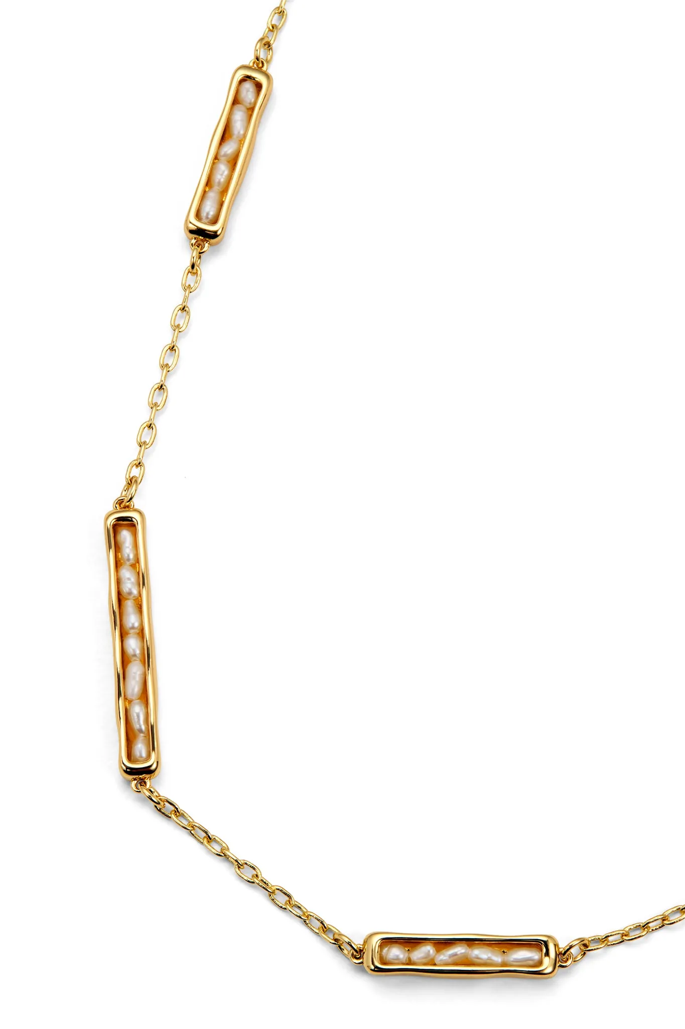 Iria Pearl Bar Necklace sold by Aje product image thumbnail 3