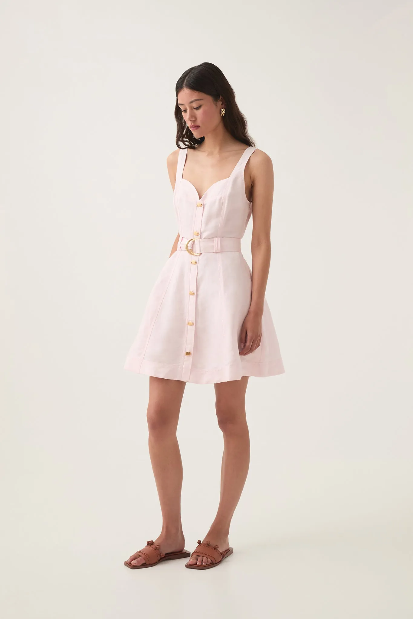 Clay Belted Mini Dress sold by Aje product image thumbnail 3
