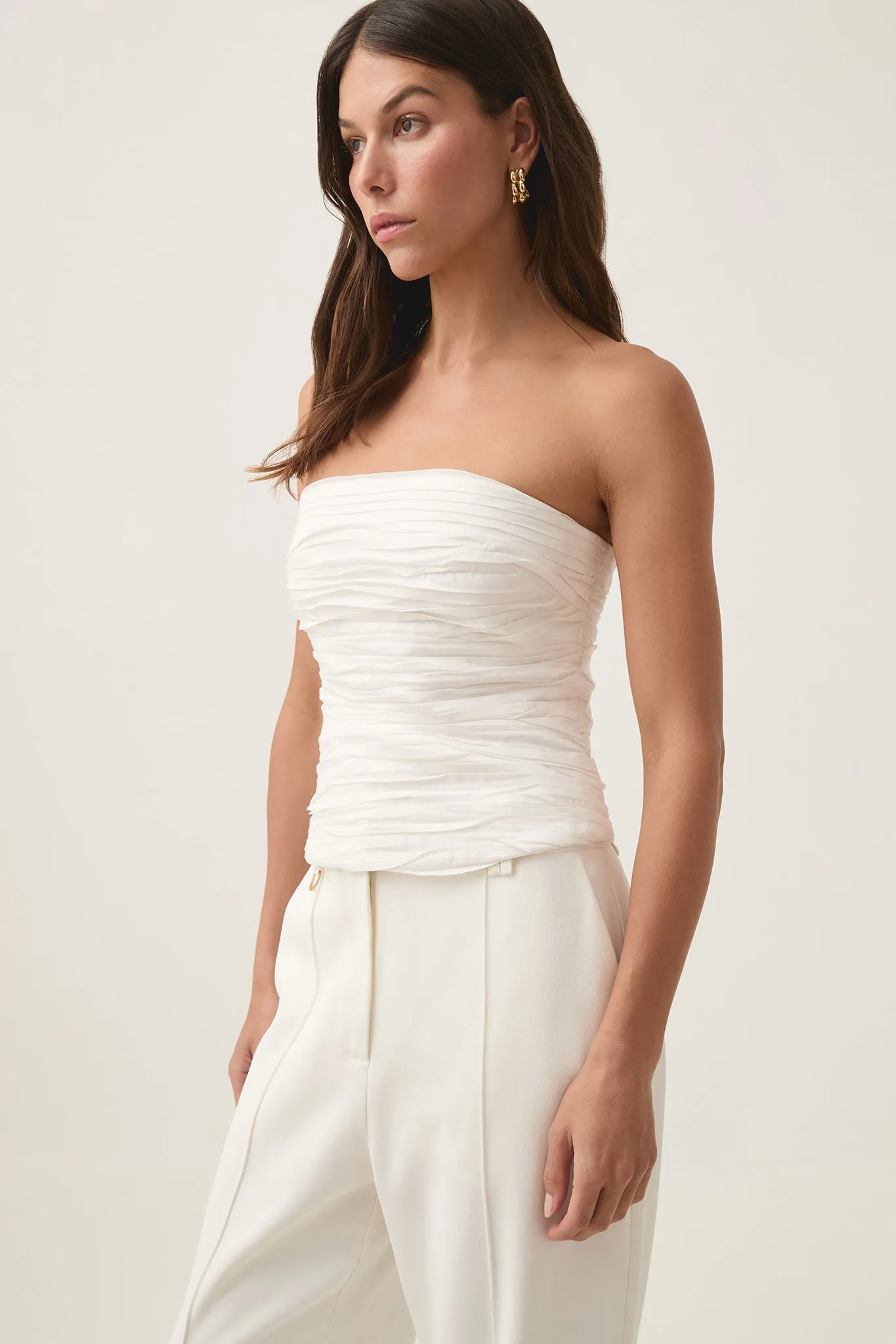Sunbeam Ruched Bustier sold by Aje product image thumbnail 3