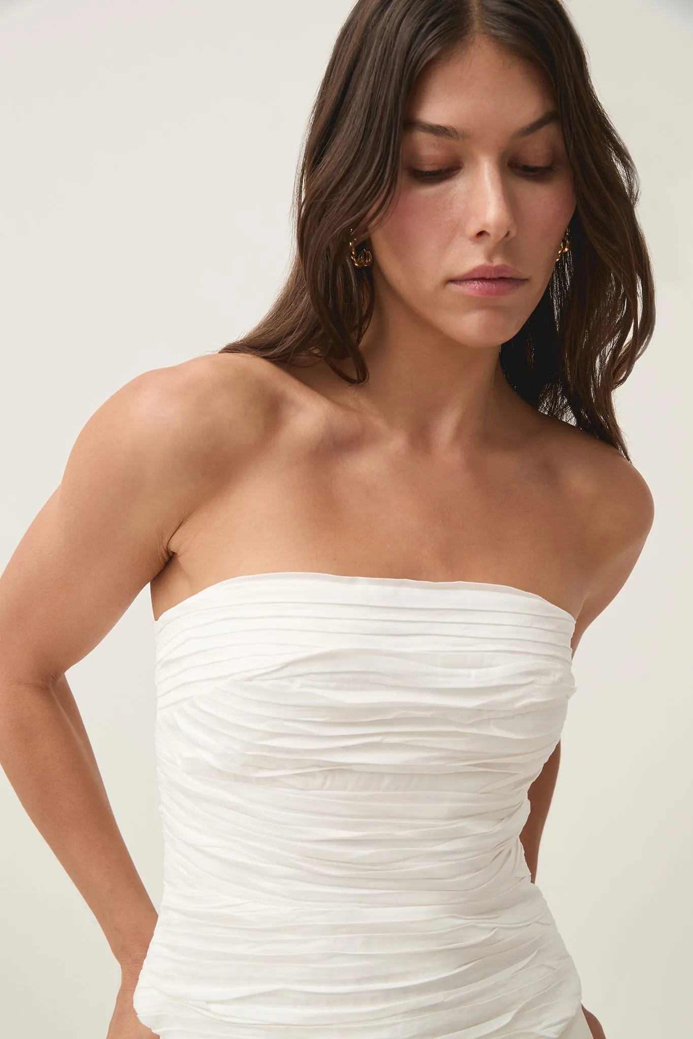 Sunbeam Ruched Bustier sold by Aje product image thumbnail 4