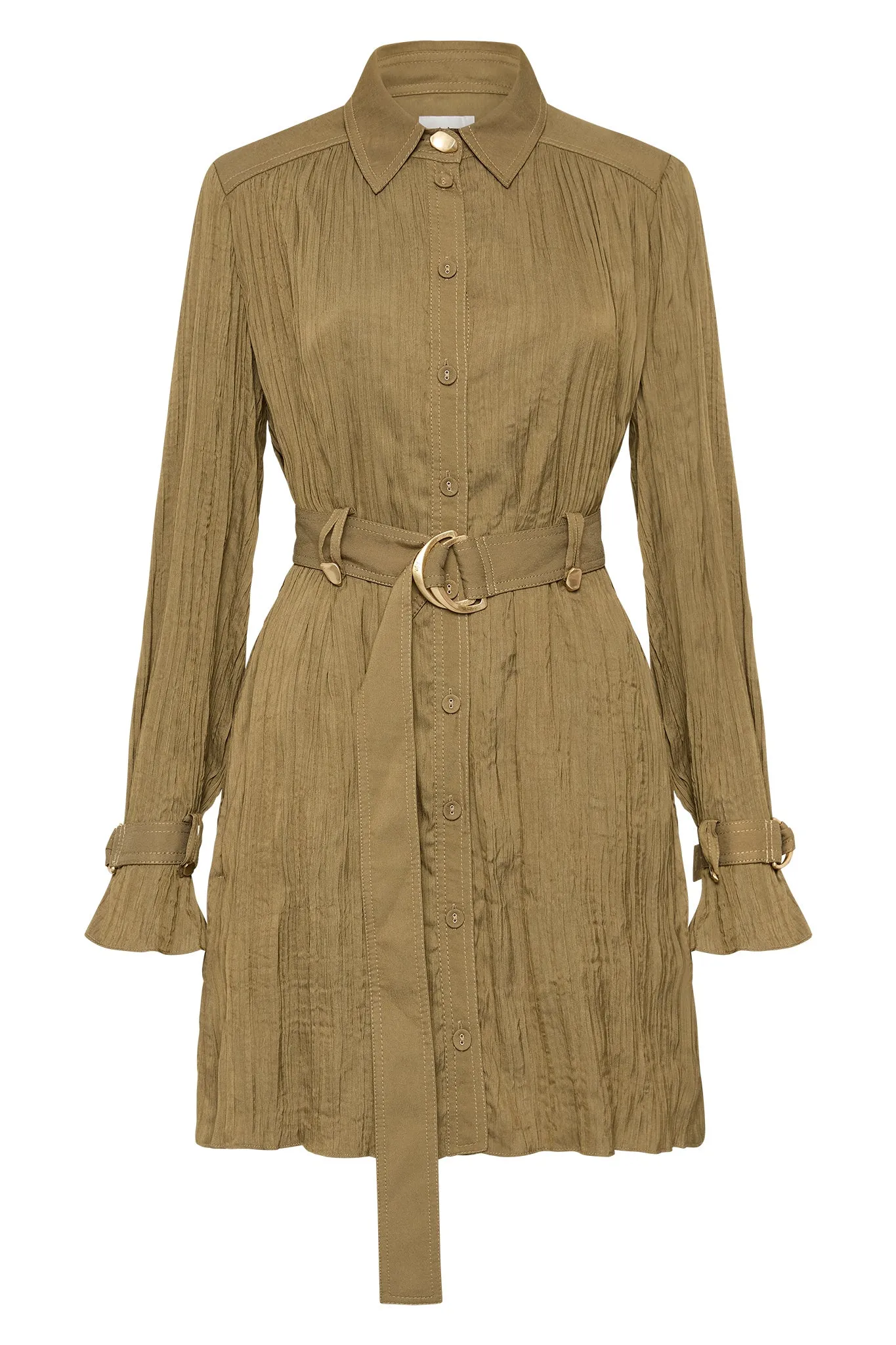 Bays Crushed Pleat Mini Dress sold by Aje product image thumbnail 2