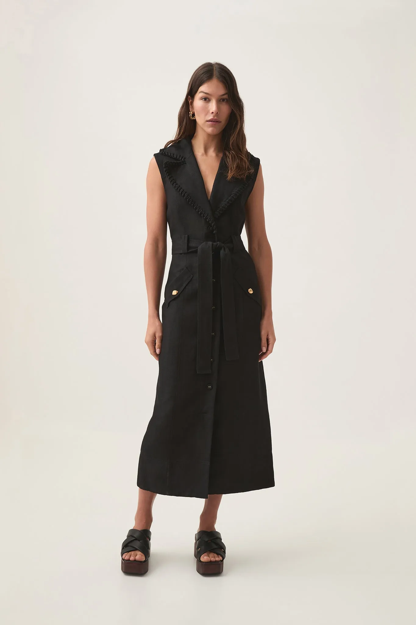 Encompass Utility Midi Dress sold by Aje