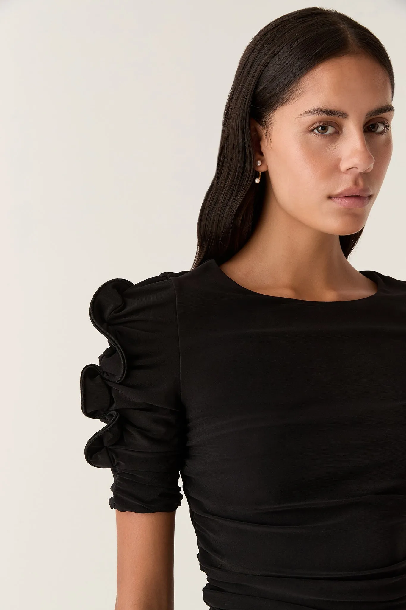 Elixir Gathered Jersey Top sold by Aje product image thumbnail 4