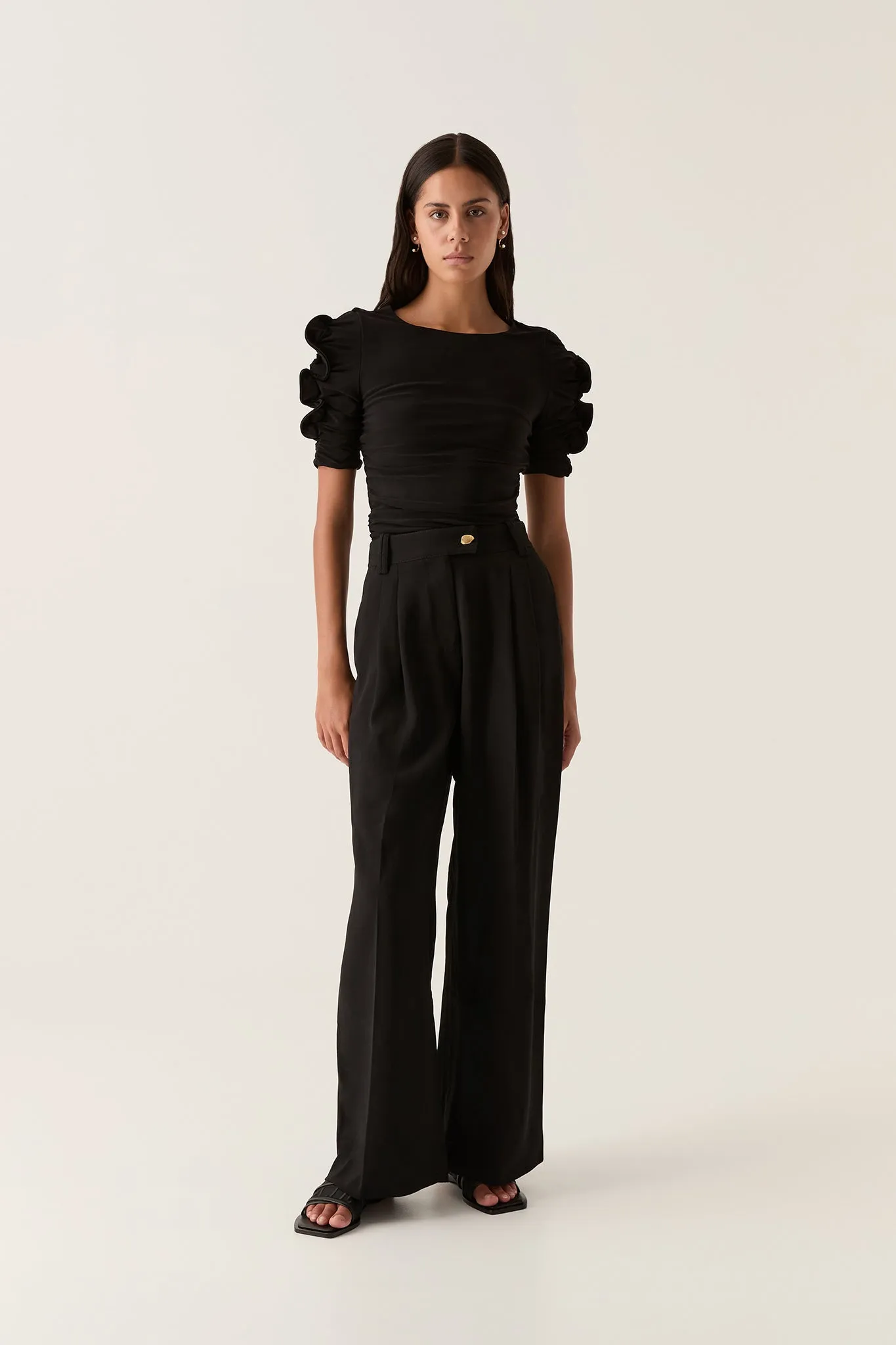 Elixir Gathered Jersey Top sold by Aje product image thumbnail 3