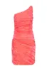 Mercury Iridescent Mini Dress sold by Aje