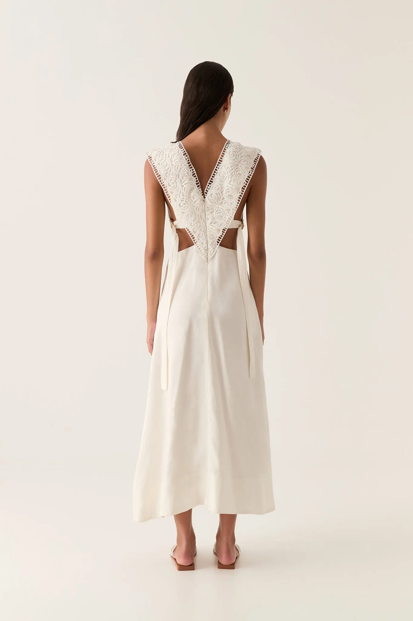 Spirit Belted Midi Dress sold by Aje product image thumbnail 5