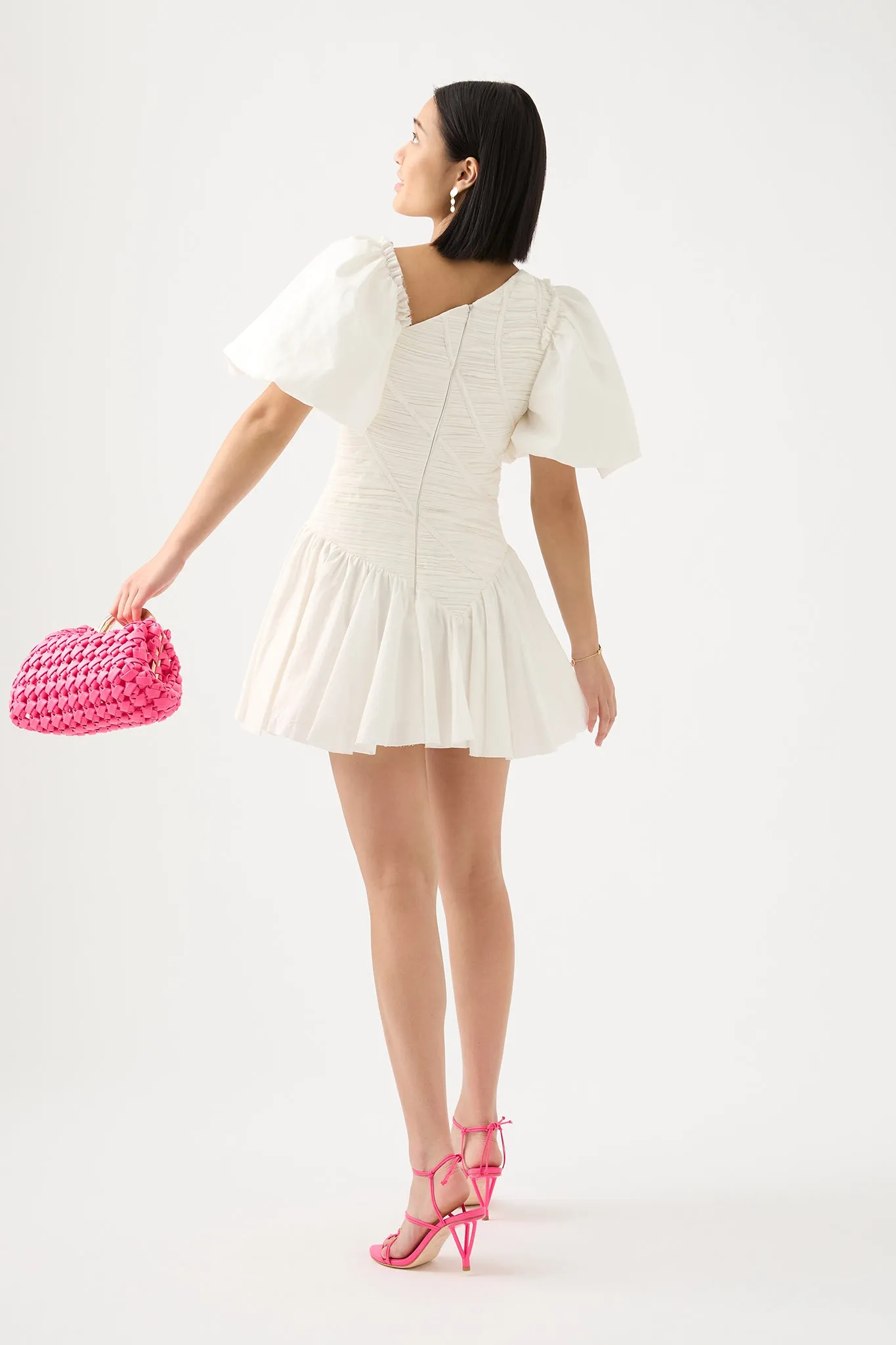Dawn Drawstring Mini Dress sold by Aje product image thumbnail 5