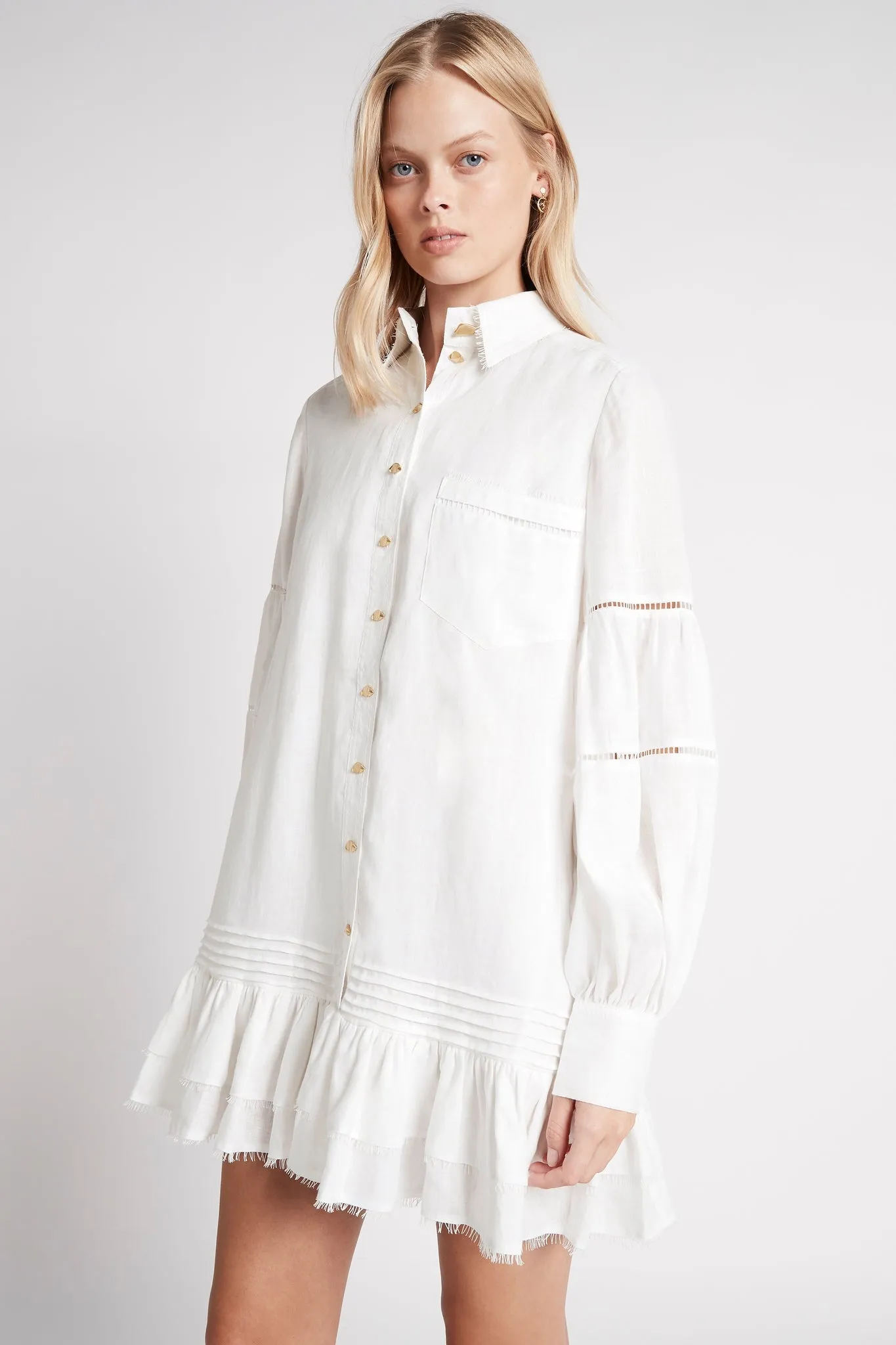 Lotus Shirt Dress sold by Aje product image thumbnail 5