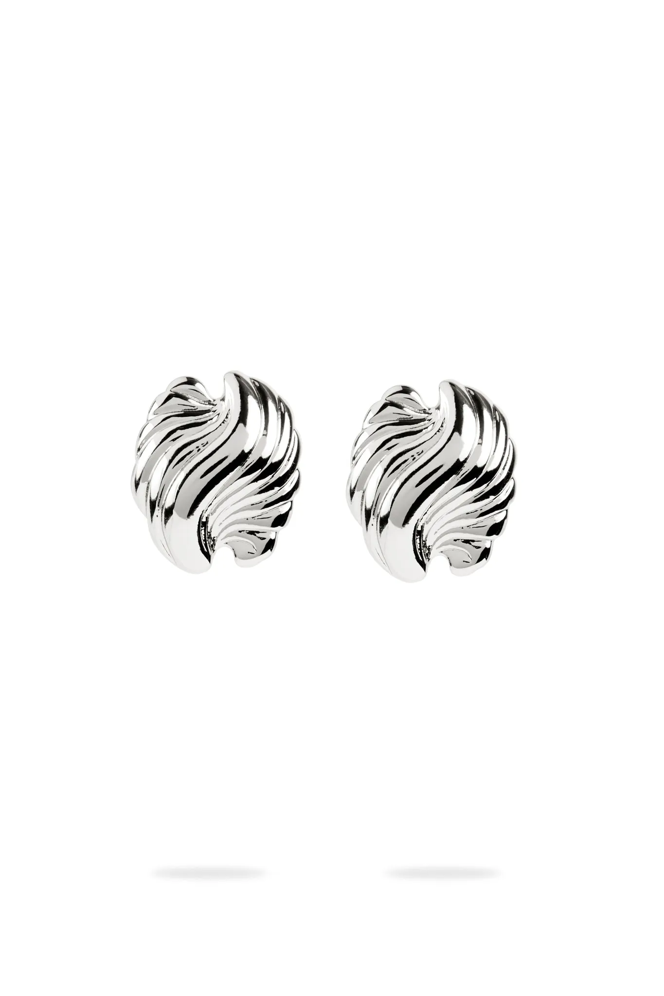 Alina Mini Clamshell Earring sold by Aje