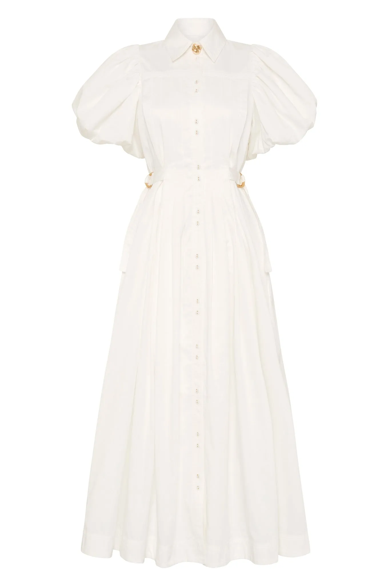 Prairie Pleated Midi Dress sold by Aje product image thumbnail 2