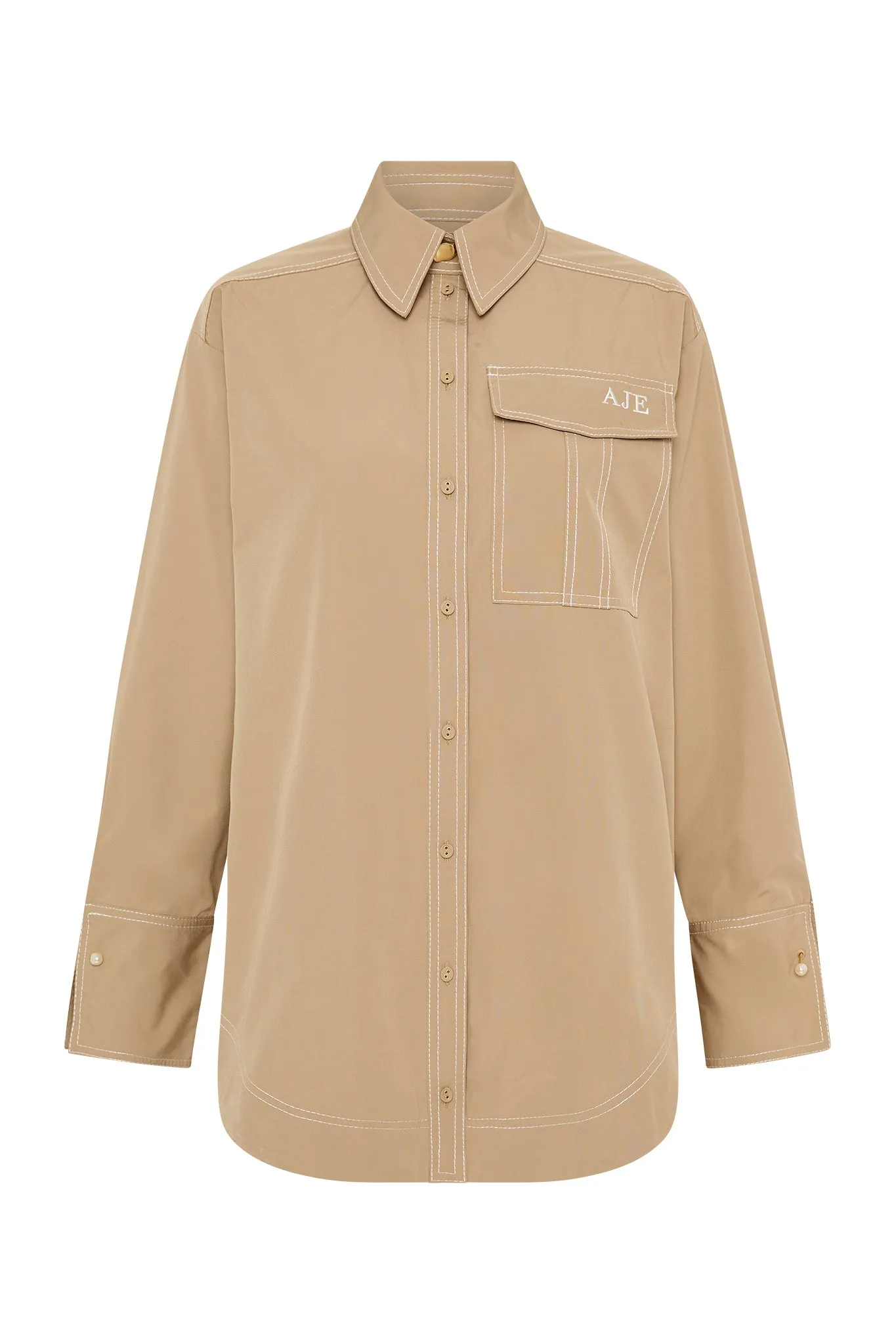 Satori Pearl Pin Shirt sold by Aje product image thumbnail 2