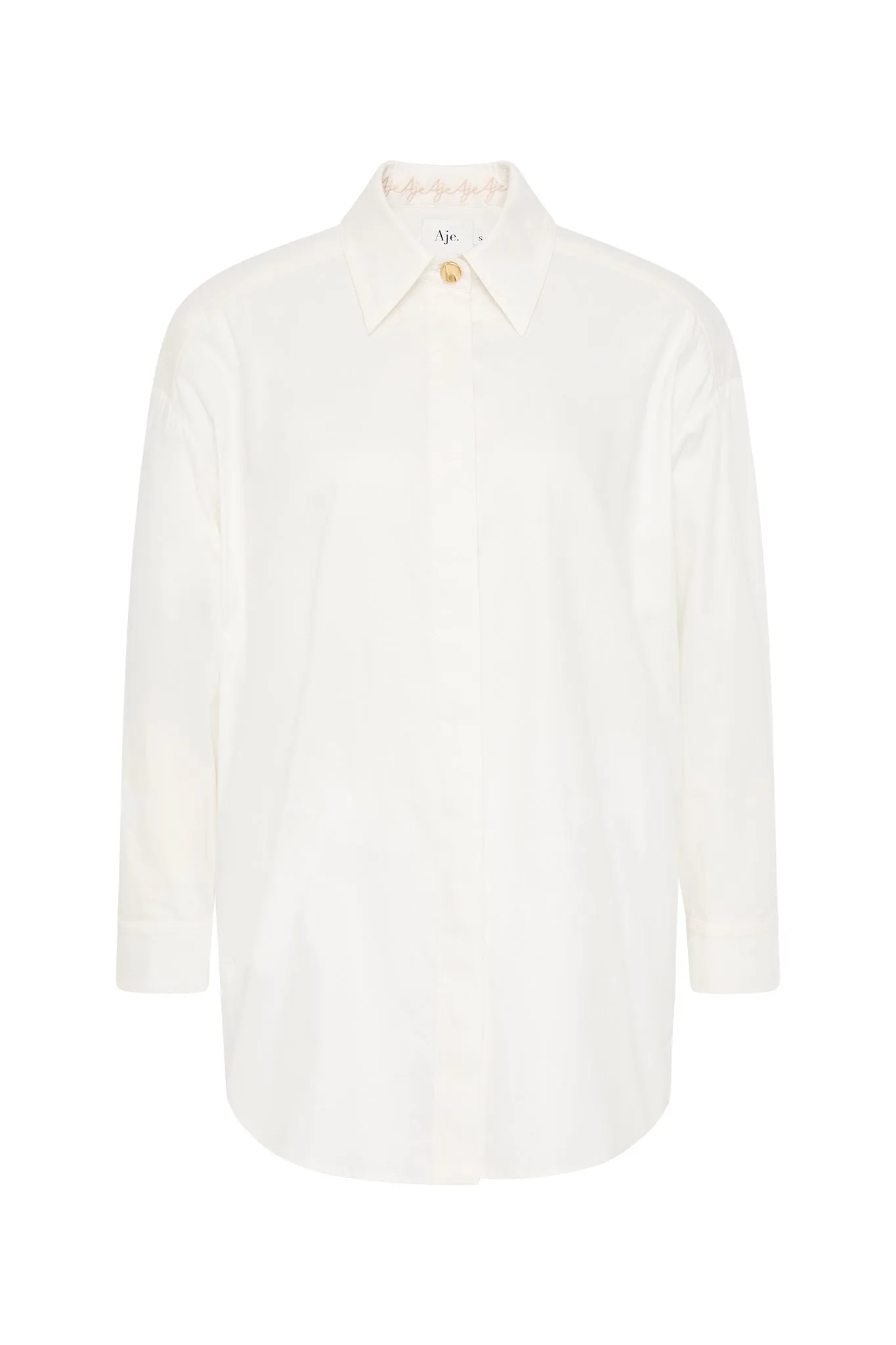 Jacqueline Oversized Logo Shirt sold by Aje product image thumbnail 2
