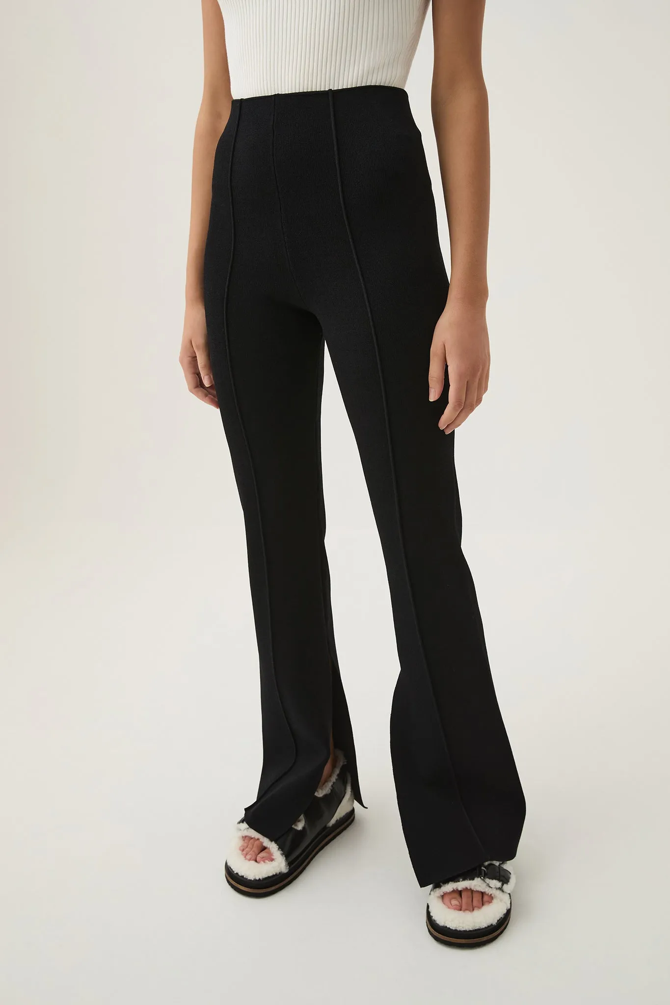 Isobel Split Hem Knit Pant sold by Aje product image thumbnail 4