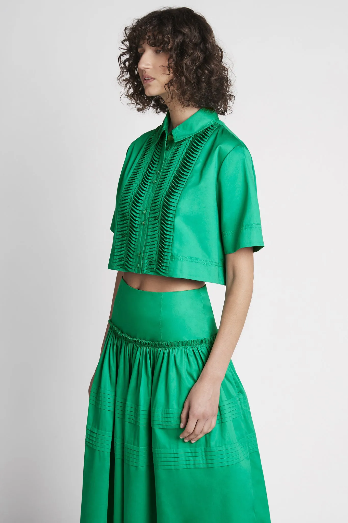 Tidal Tucked Cropped Top sold by Aje product image thumbnail 5