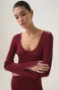 Zeitgeist Knit Midi Dress sold by Aje