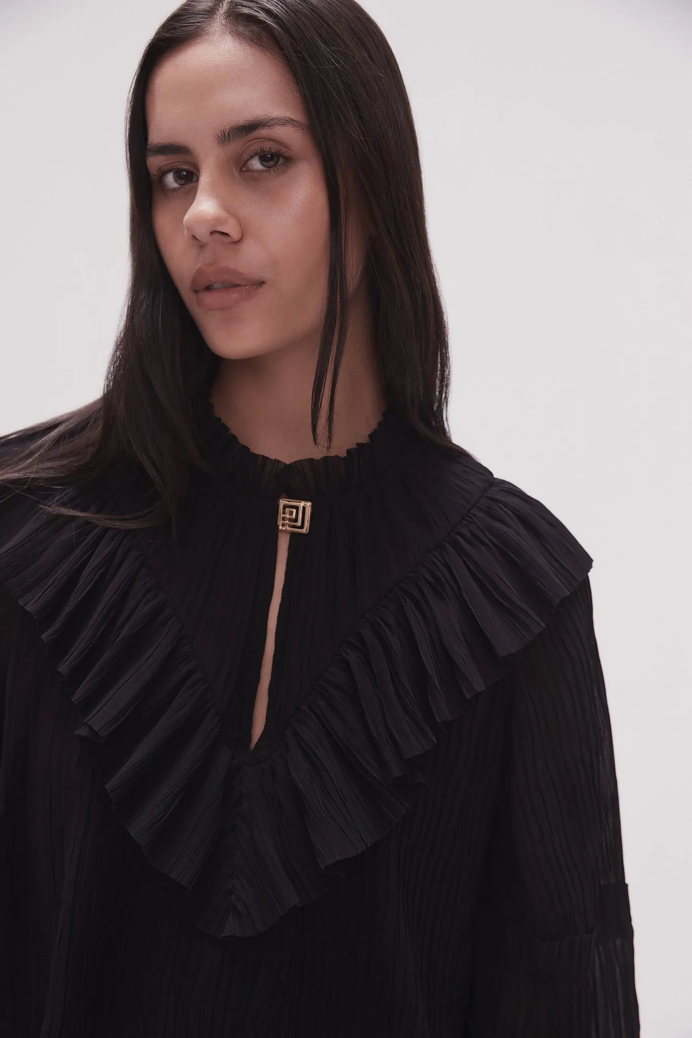 Robyn Pleated Blouse sold by Aje product image thumbnail 4