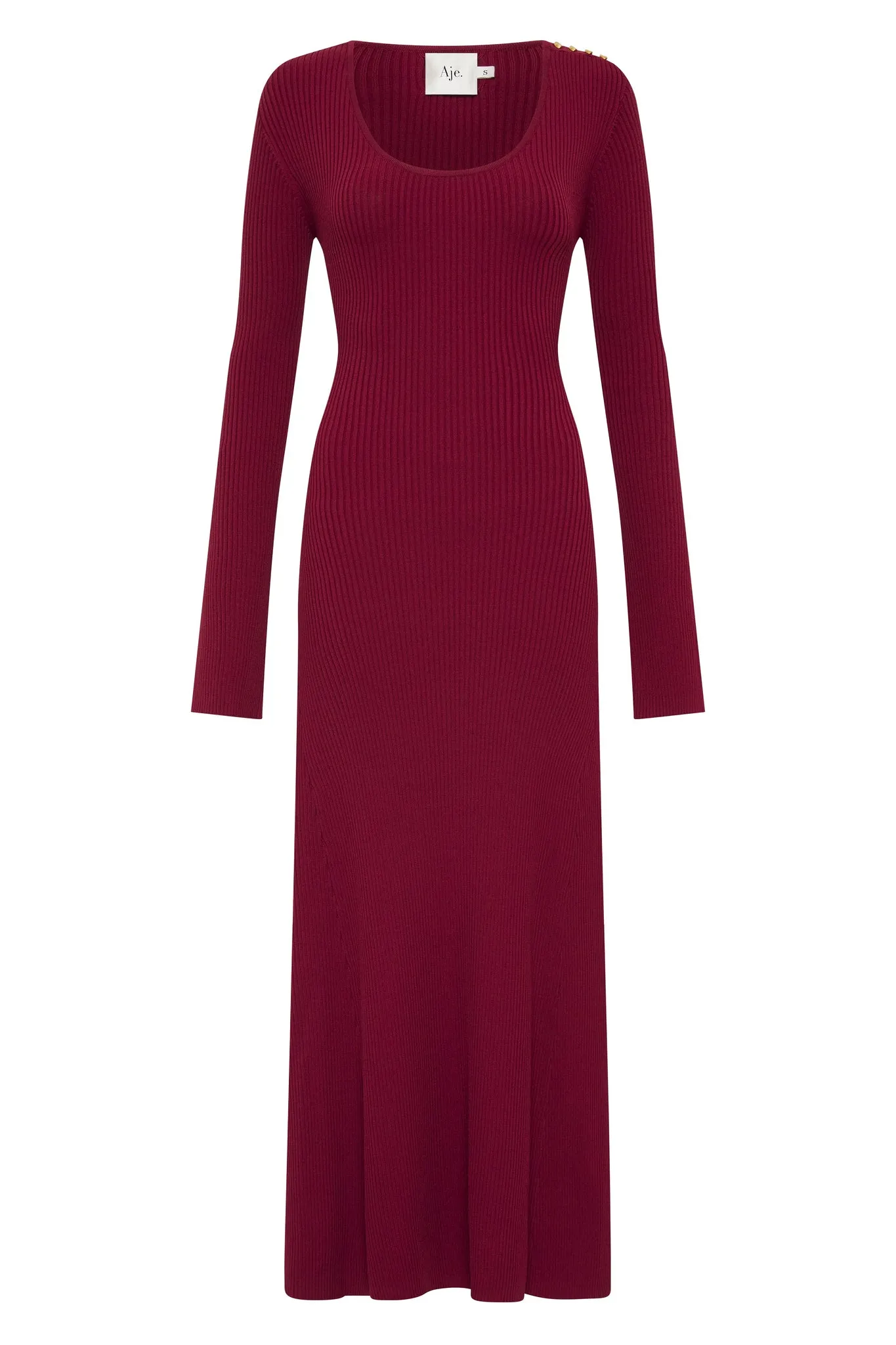 Zeitgeist Knit Midi Dress sold by Aje product image thumbnail 2