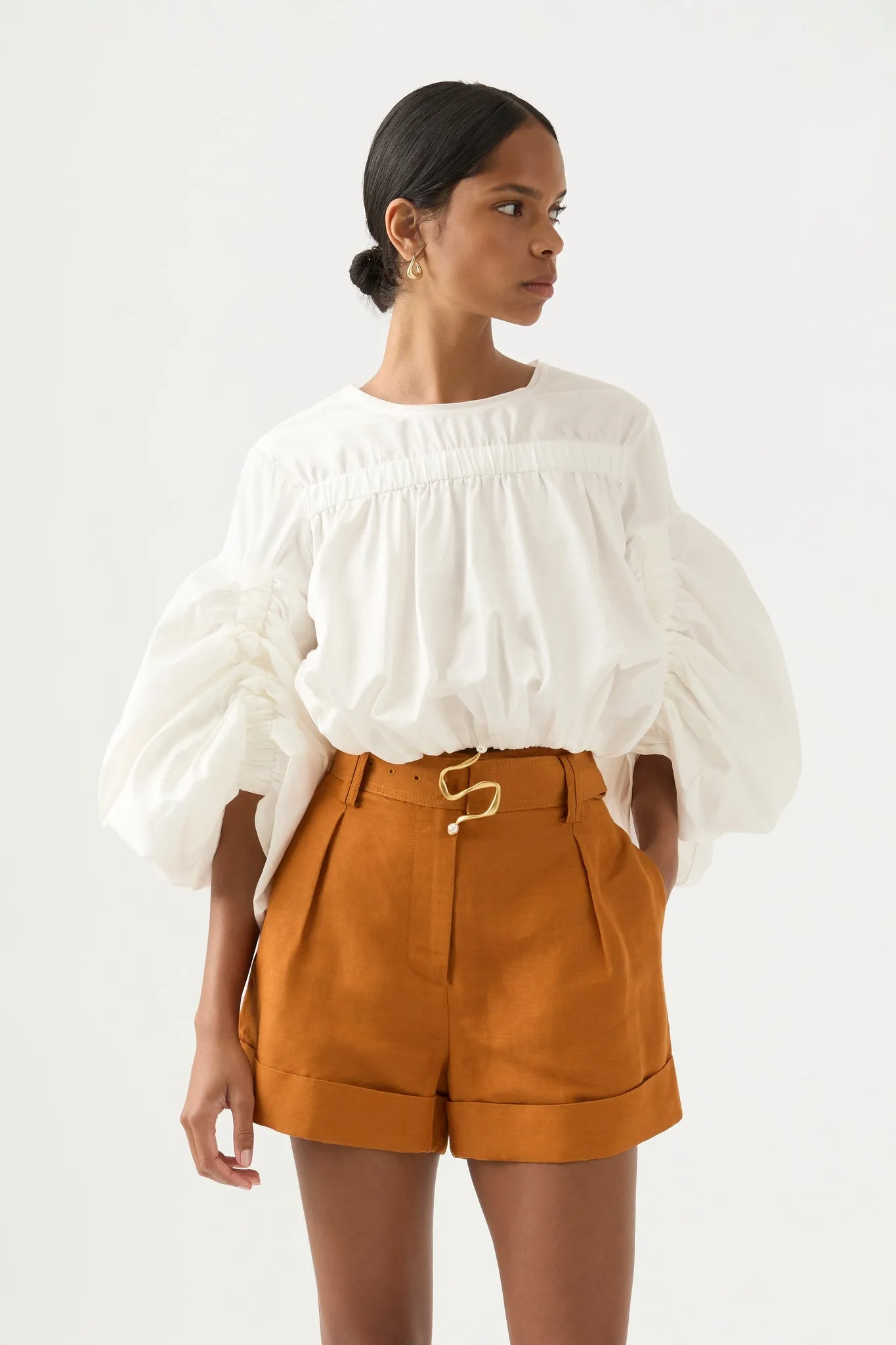 Utopia Ruched Top sold by Aje product image thumbnail 3