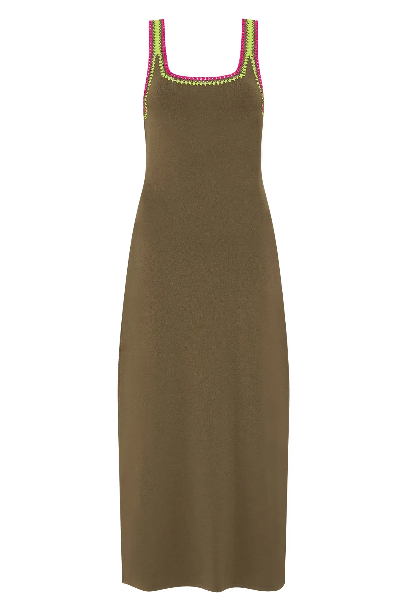 Tazia Crochet Edge Midi Dress sold by Aje product image thumbnail 2