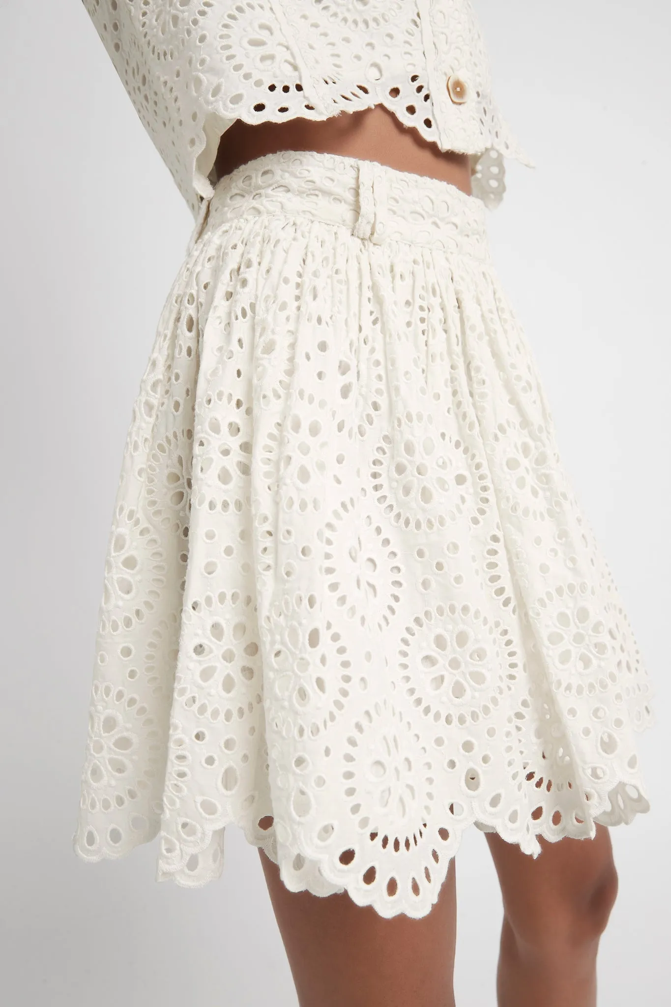 Salita Broderie Skirt sold by Aje product image thumbnail 4
