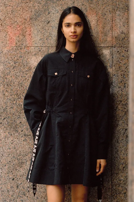 Eternal Logo Mini Dress sold by Aje