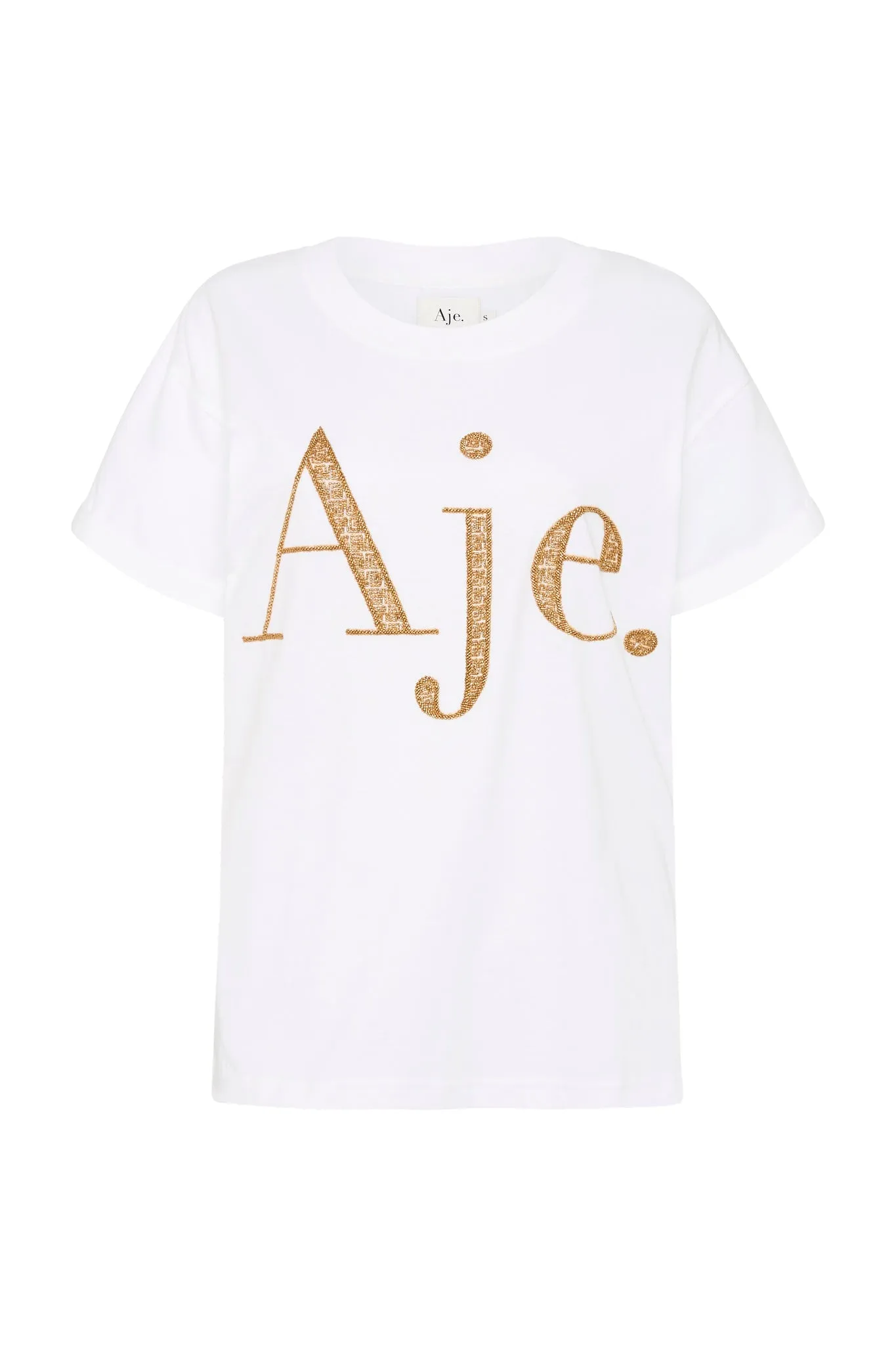 Flossie Embellished Logo Tee sold by Aje product image thumbnail 2