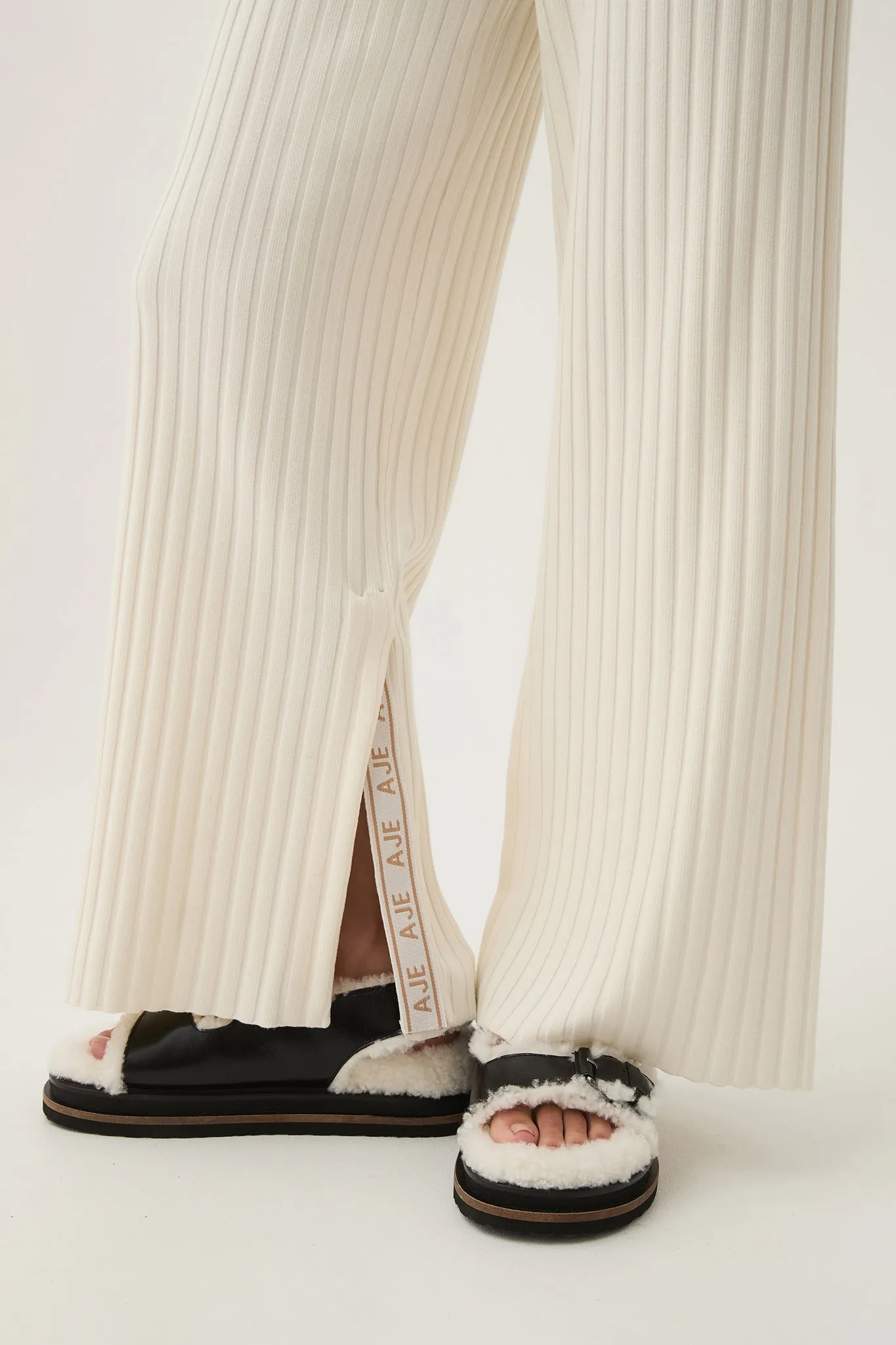 Archer Logo Trim Knit Pant sold by Aje product image thumbnail 4