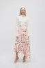 Jeanne Dipped Midi Skirt sold by Aje