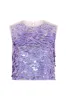 Celeste Sequin Shell Top sold by Aje